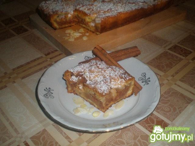 Szarlotka z rodzynkami Szarlotka z rodzynkami