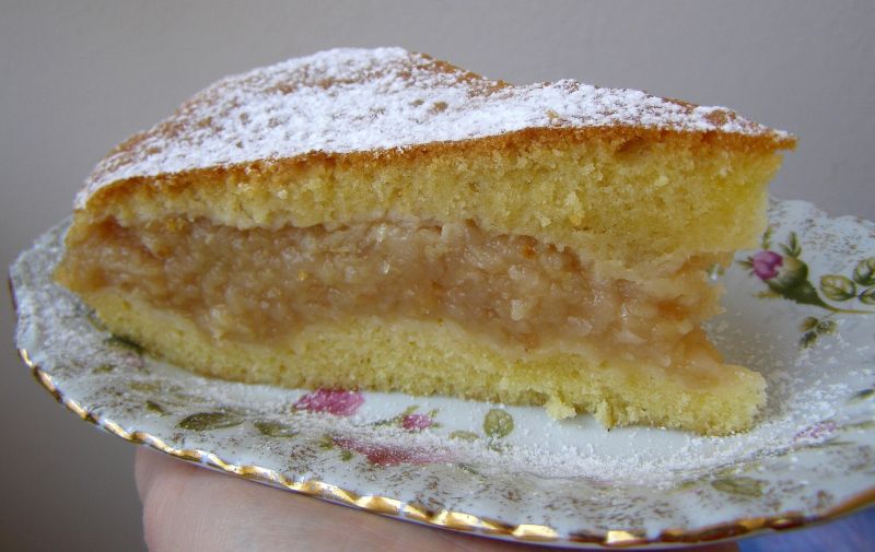 Szarlotka z ucieranego ciasta Szarlotka z ucieranego ciasta