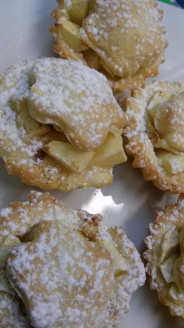 Szarlotkowe babeczki 