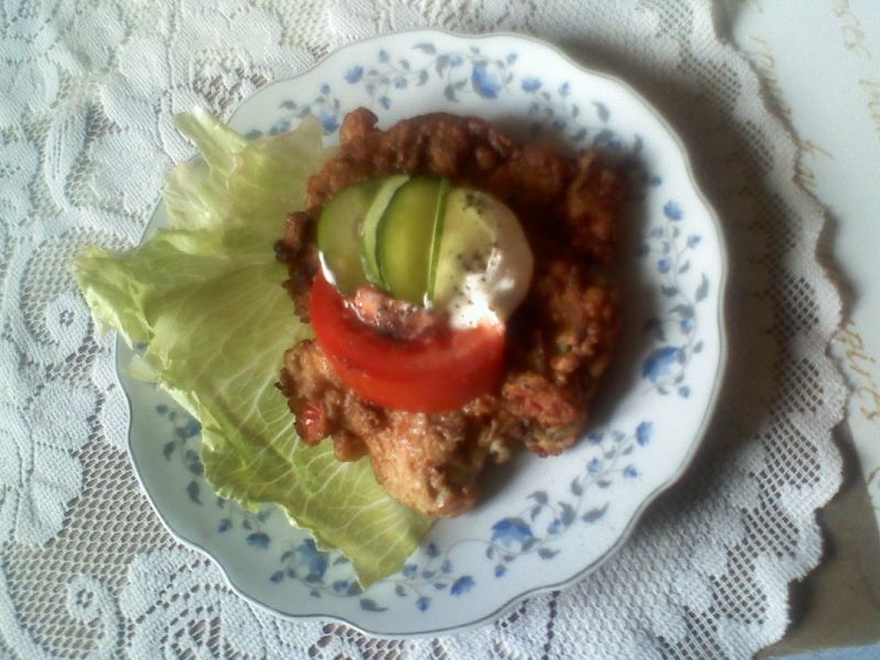 Szarpańce z sosem kurkowym