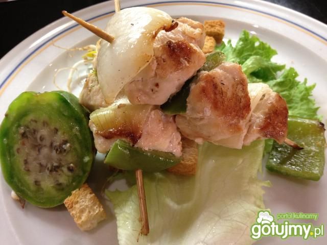 Szaszłyczki drobiowe po tajsku. Szaszłyczki drobiowe po tajsku.