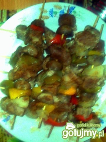 Szaszłyczki z piekarnika