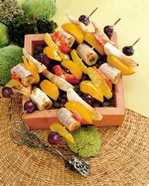 Szaszłyk owocowy Szaszłyk owocowy