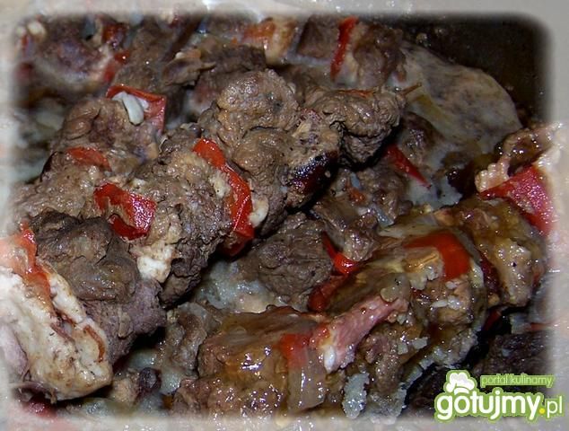 Szaszłyki gulaszowe.  Szaszłyki gulaszowe.