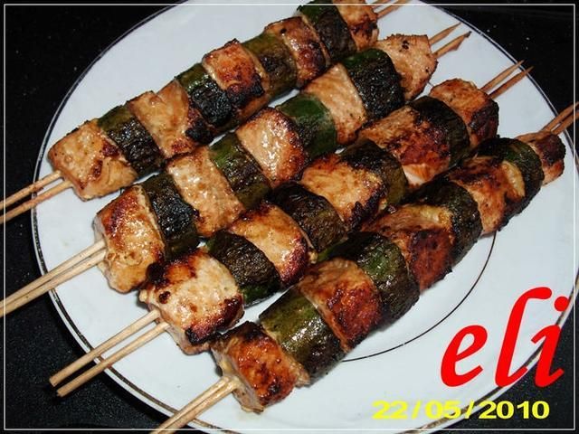 Szaszłyki łososiowe Eli