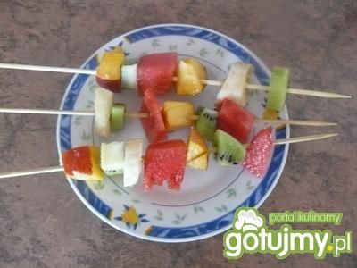 Szaszłyki owocowe wg sylwioslawa Szaszłyki owocowe wg sylwioslawa