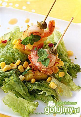 Szaszłyki po karaibsku Szaszłyki po karaibsku