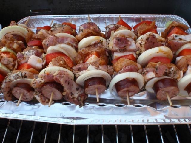 szaszłyki po wiejsku