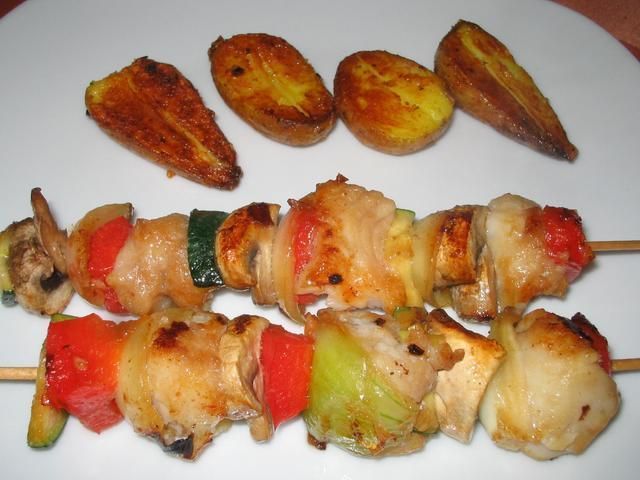 Szaszłyki rybne Szaszłyki rybne