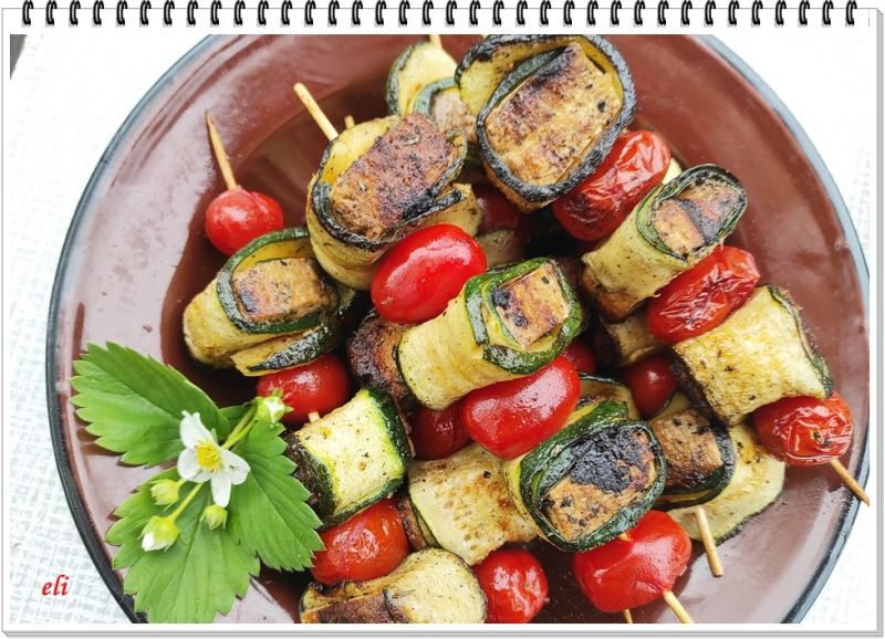 Szaszłyki warzywne Eli z tofu