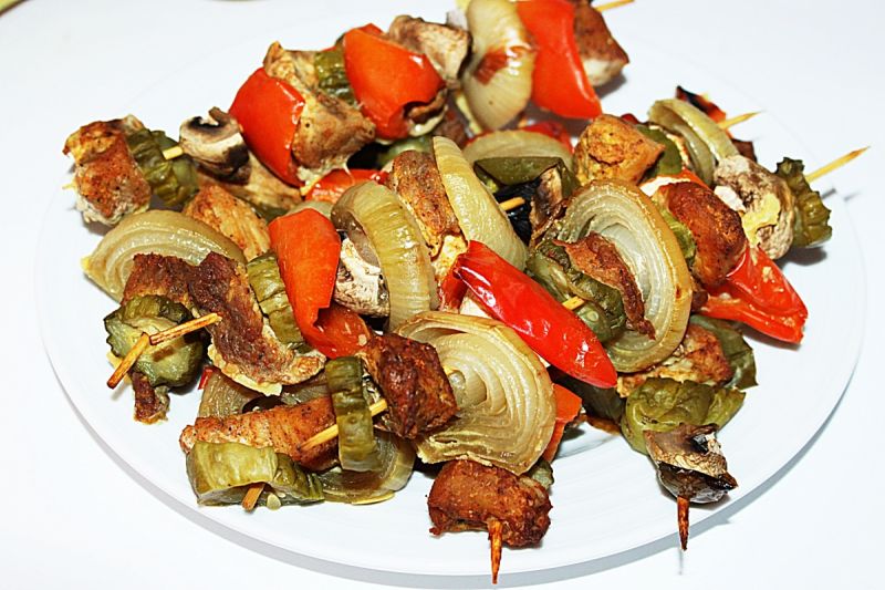 Szaszłyki wieprzowe   Szaszłyki wieprzowe