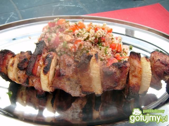 Szaszłyki wieprzowe z grilla Szaszłyki wieprzowe z grilla