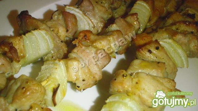 Szaszłyki wieprzowo-drobiowe