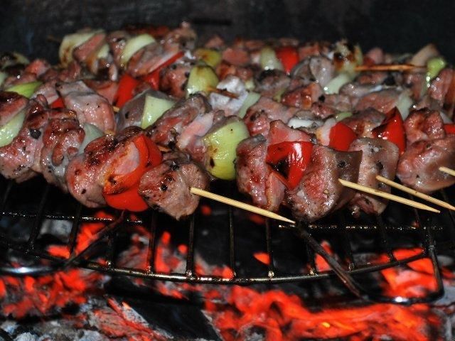 Szaszłyki z jagnięciny Szaszłyki z jagnięciny