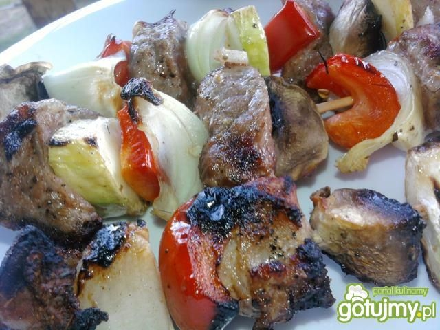 Szaszłyki z karczku