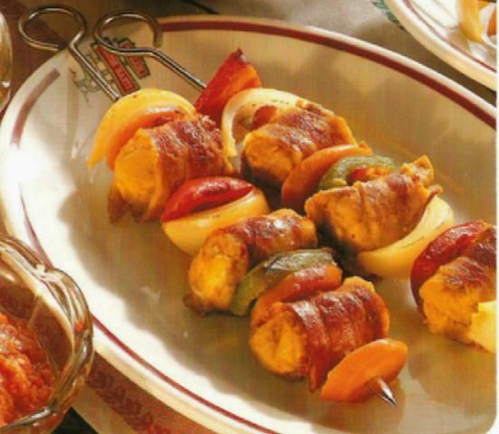 Szaszłyki z kurczaka Szaszłyki z kurczaka