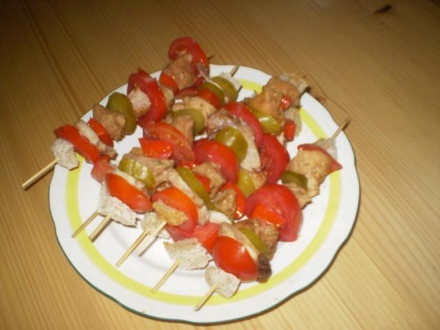 Szaszłyki z kurczaka