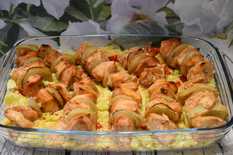 Szaszłyki z kuskusem