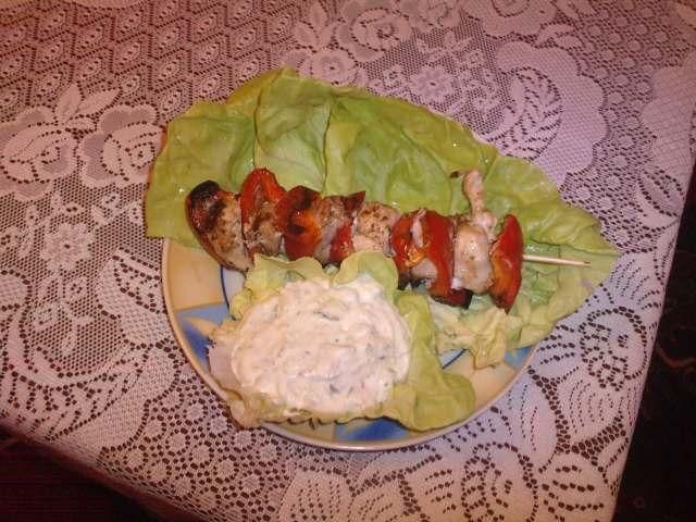 Szaszłyki z papryką Szaszłyki z papryką