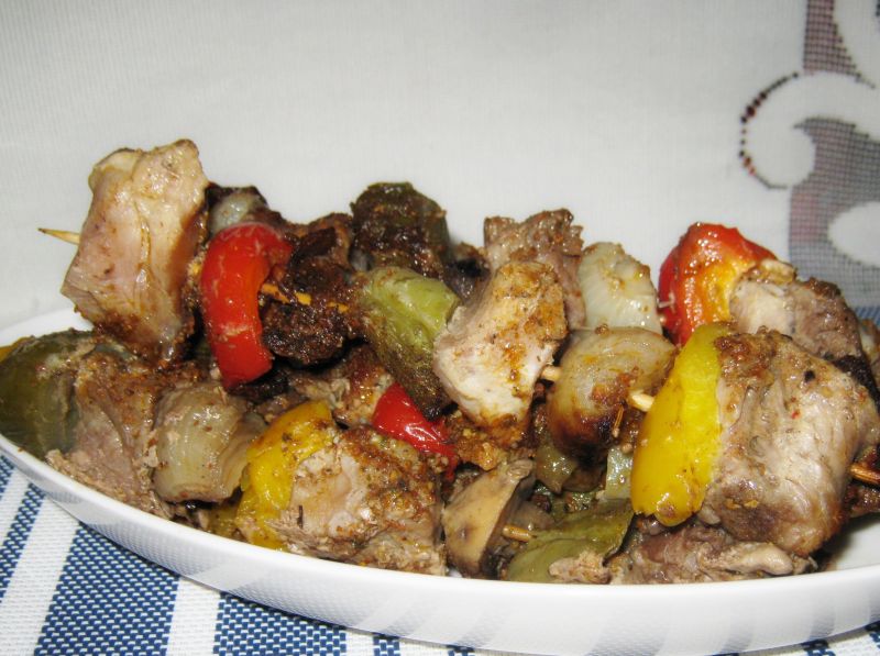 Szaszłyki z piekarnika