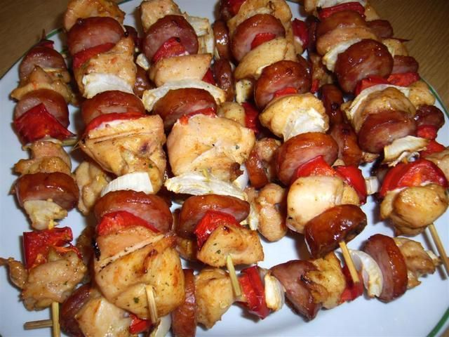 Szaszłyki z piekarnika w 40 min