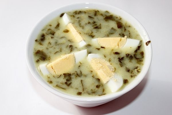 Szczawiowa na jogurcie naturalnym  Szczawiowa na jogurcie naturalnym