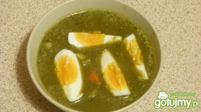 Szczawiowa z jajkiem Szczawiowa z jajkiem