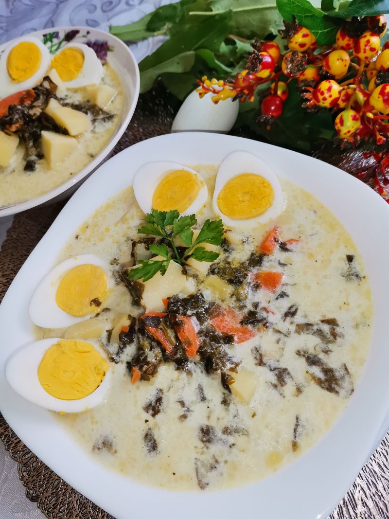 Szczawiowa z leśnego szczawiu