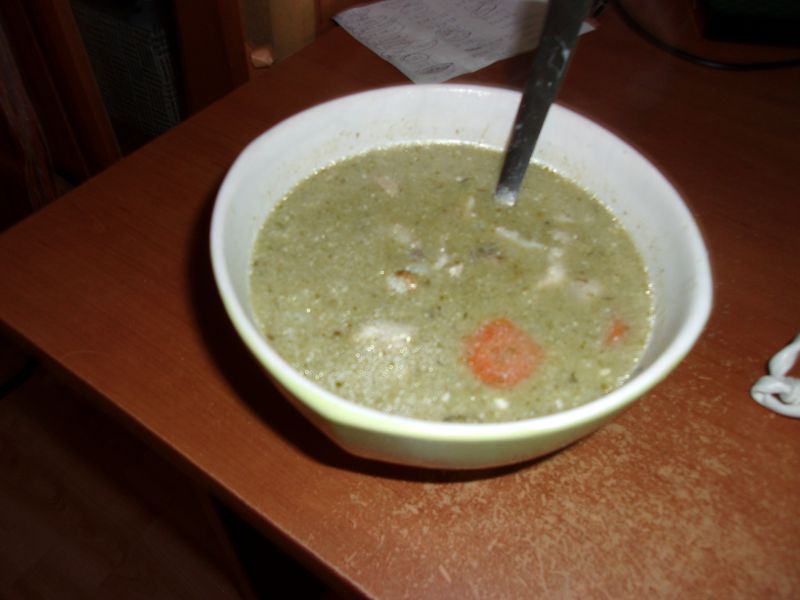 Szczawiowa z wkładką Szczawiowa z wkładką