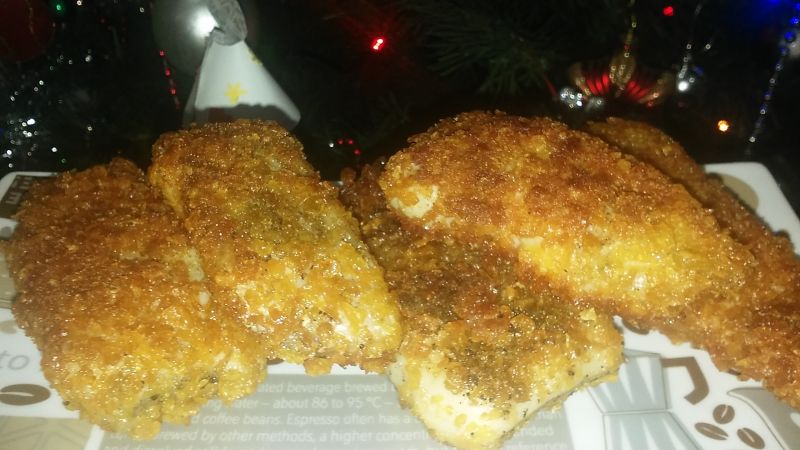 Szczupak smażony w płatkach kukurydzianych Szczupak smażony w płatkach kukurydzianych