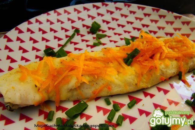 Szczupak z młodą marchewką  Szczupak z młodą marchewką