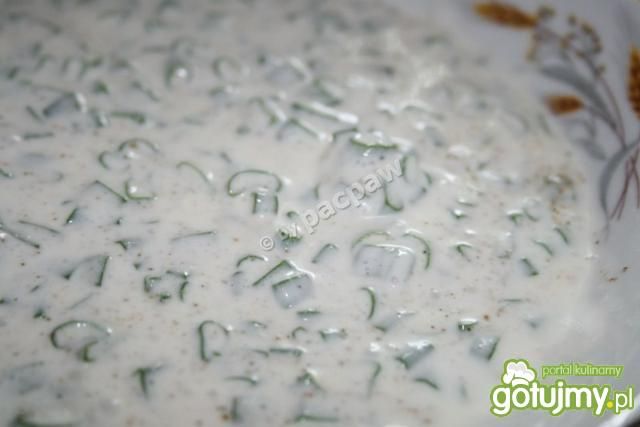 Szczypiorek ze śmietaną  Szczypiorek ze śmietaną