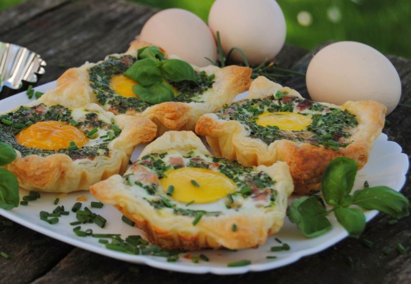 Szczypiorkowe tartaletki Szczypiorkowe tartaletki