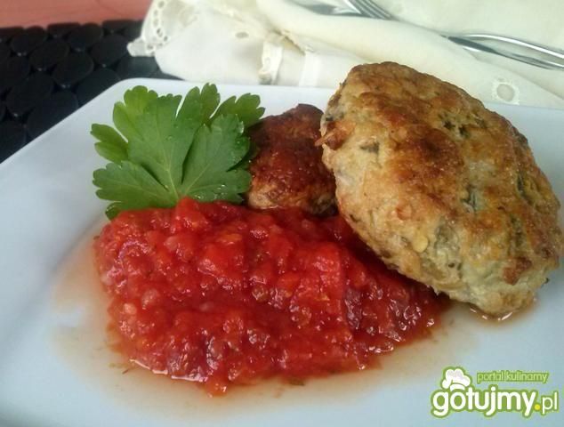 Sznycelki pieczarkowo-cebulowe