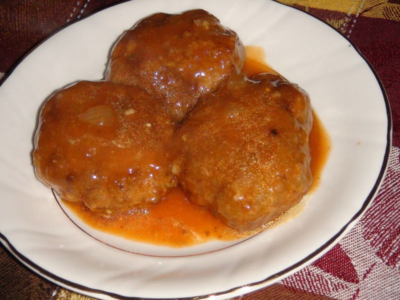 Sznycelki w sosie pomidorowym Sznycelki w sosie pomidorowym