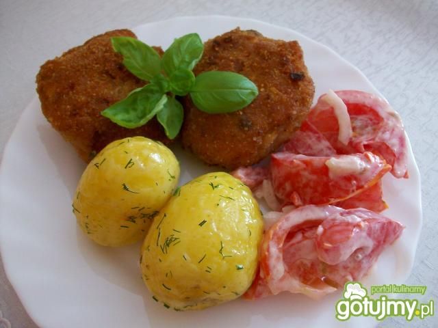 sznycelki z dodatkiem bazylii sznycelki z dodatkiem bazylii