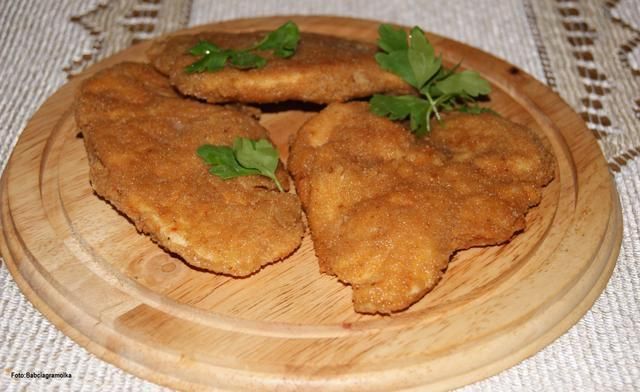 Sznycle drobiowe a la Kentucky :