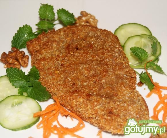 Sznycle kukurydziano-orzechowe