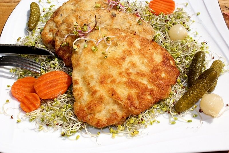 Sznycle po bawarsku, czyli inne kotlety schabowe  Sznycle po bawarsku, czyli inne kotlety schabowe