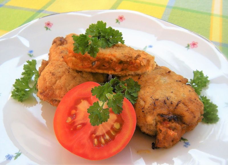 Sznycle tatarskie z indyka