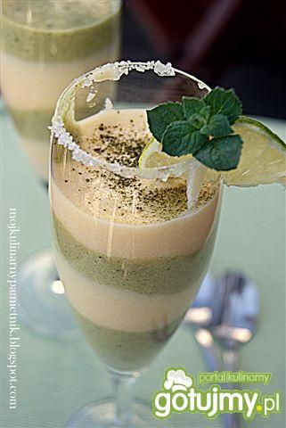 Szpajza cytrynowa z herbatą matcha