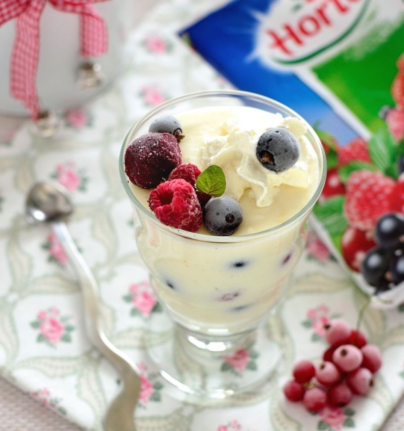 Szpajza - deser jak "chmurka" 