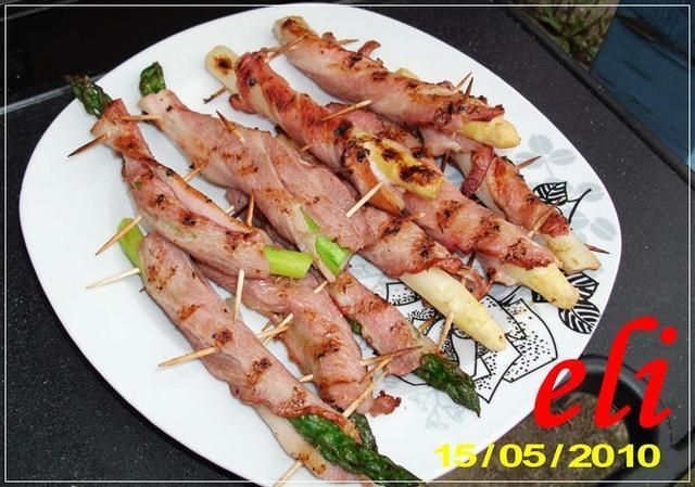 Szparagi w boczku Eli