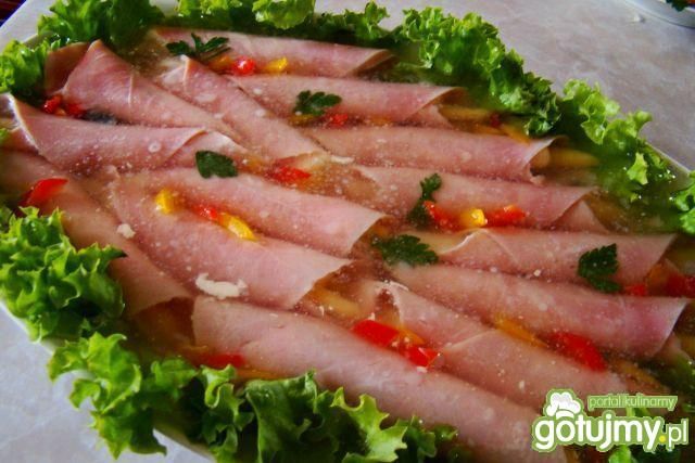 Szparagi w galarecie Szparagi w galarecie