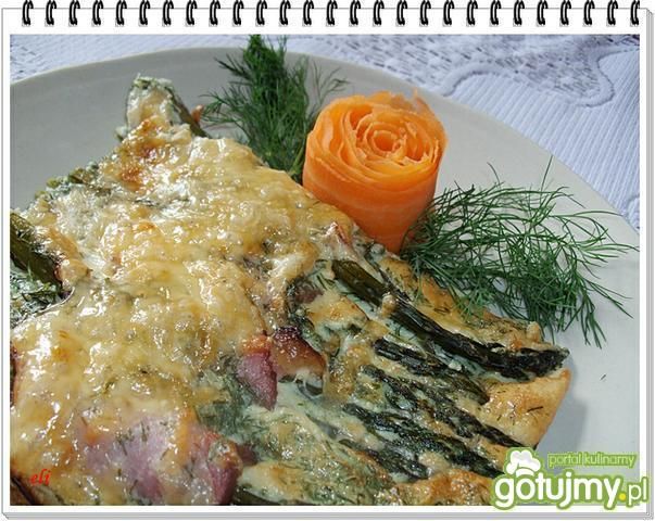 Szparagi w sosie koperkowym Eli