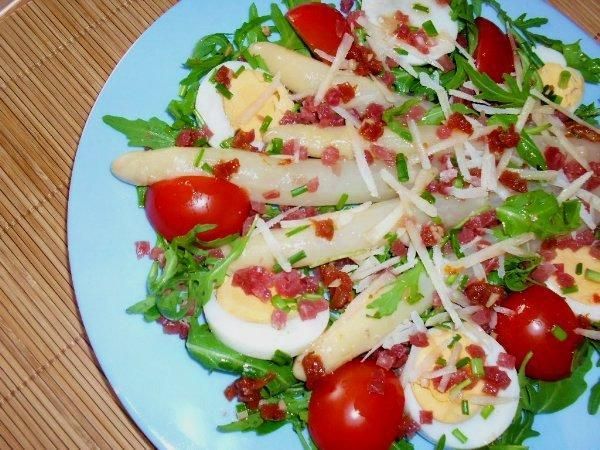 Szparagowa przekaska.