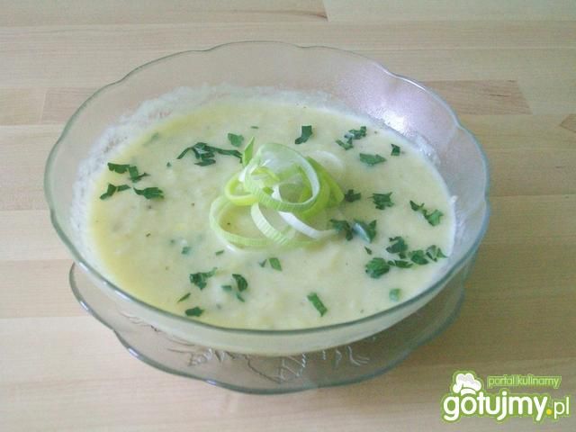 Szparagowo - porowa zupa krem Szparagowo - porowa zupa krem