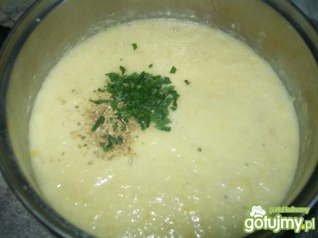 Szparagowo - porowa zupa krem