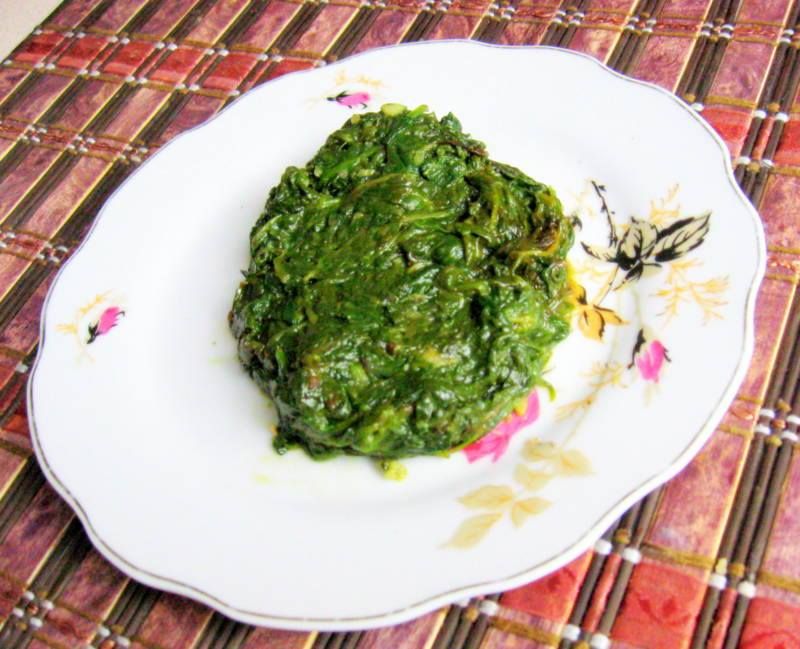 Szpinak na gęsto Szpinak na gęsto