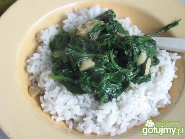 Szpinak z orientalna nutą